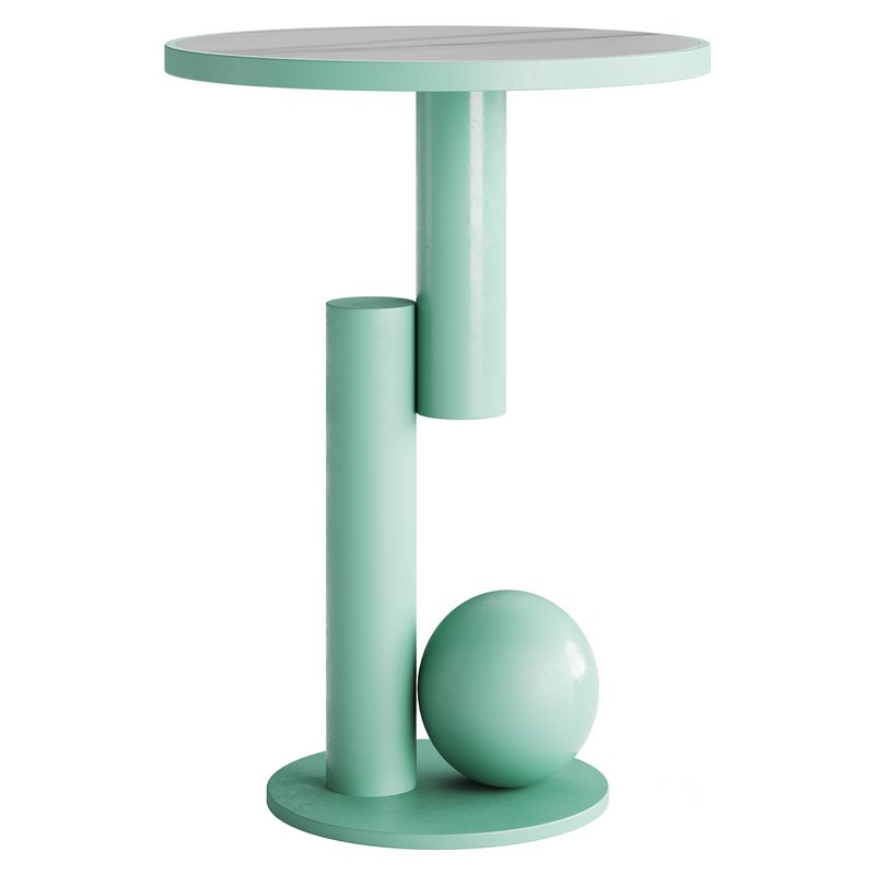 Simple Round Side Table Image 8