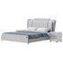 Queen Size Upholstered Headboard Bed - Thumbnail 8
