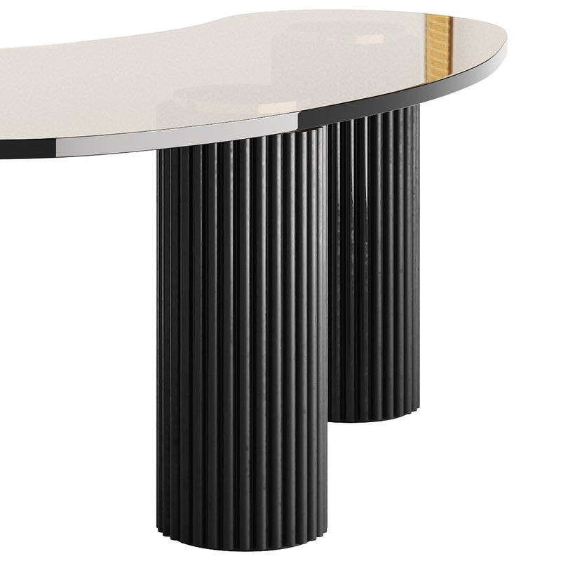 Modern Black Coffee Table Image 9
