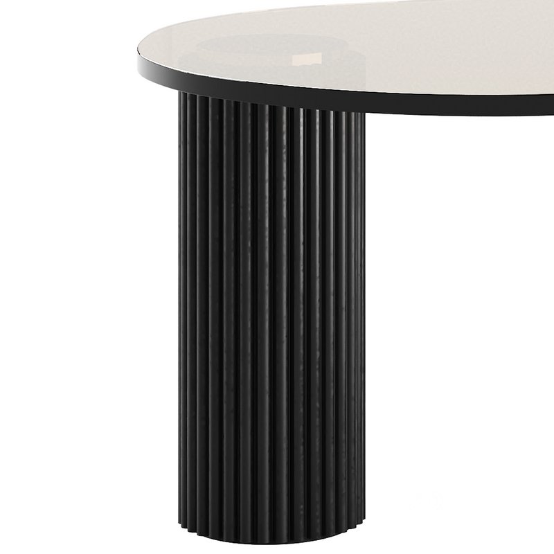 Modern Black Coffee Table Image 8