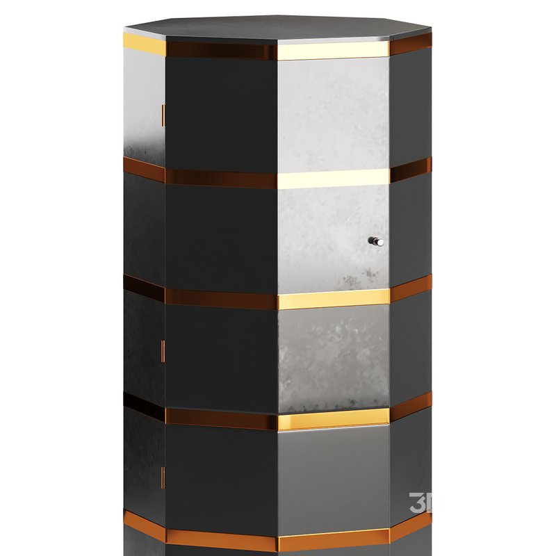 White Swivel Rotating Shoe Rack Image 9