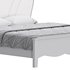 Faux Leather Upholstered Headboard Bed - Thumbnail 9