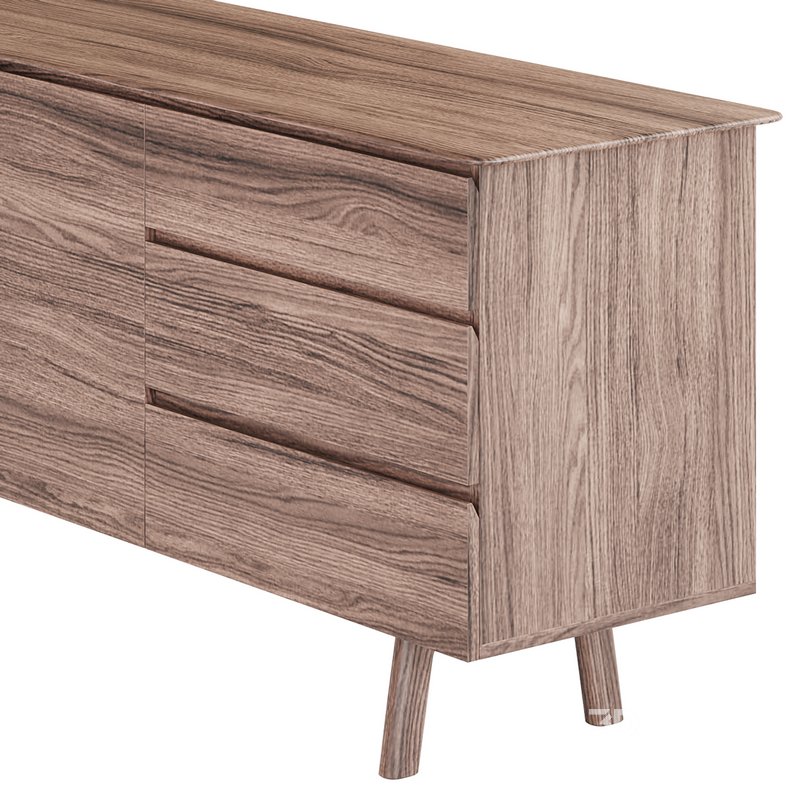 Madison 2 Door 3 Drawer Sideboard in Oak Image 11