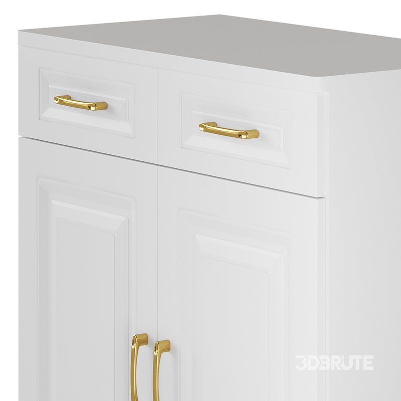 Modern Wood Sideboard Credenza 2 Image 10