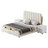Upholstered Headboard Bed Frame Modern Panel Bed I - Thumbnail 8
