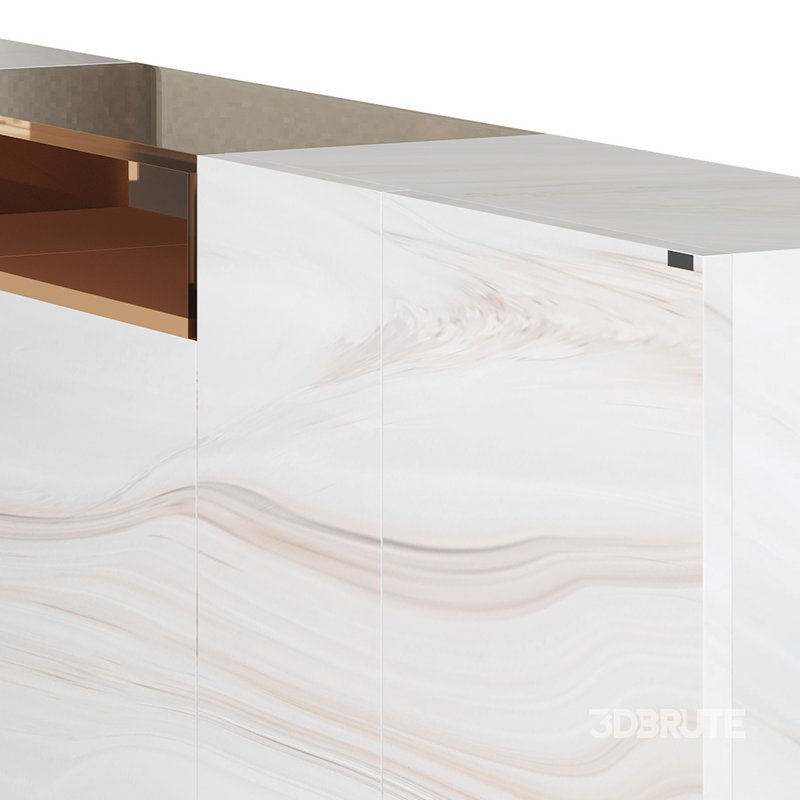 glass sideboard Image 7