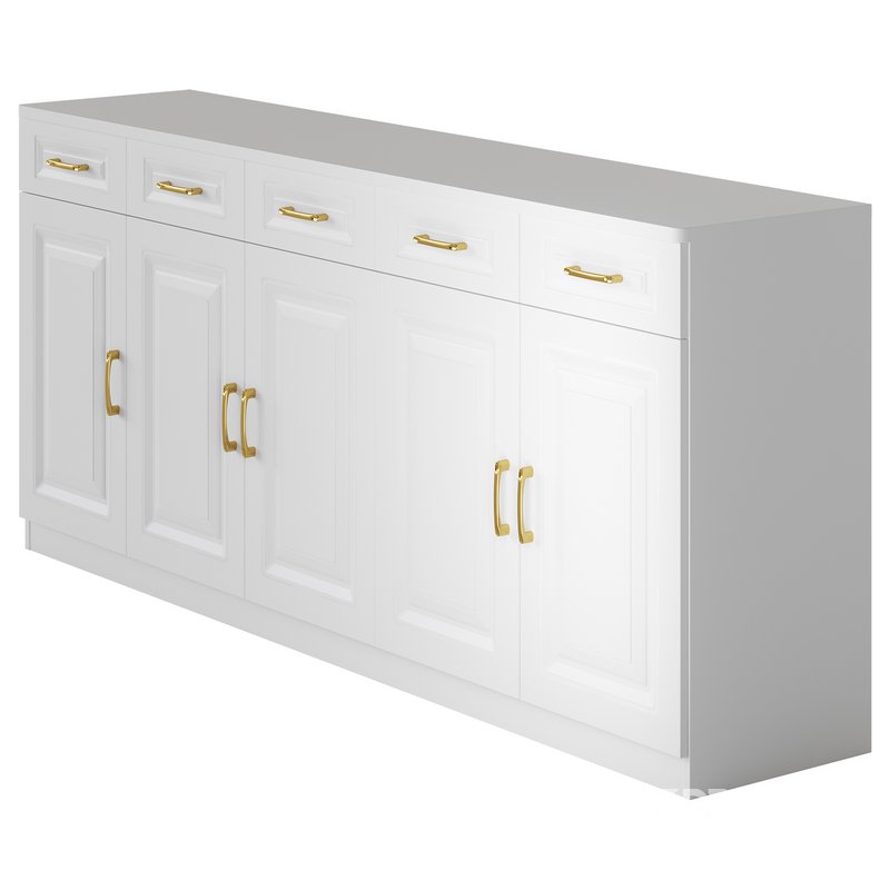 Modern Wood Sideboard Credenza 1 Image 9