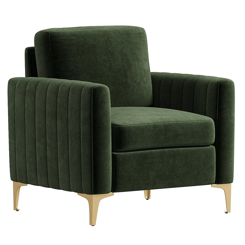 Montay Upholstered Armchair Image 3