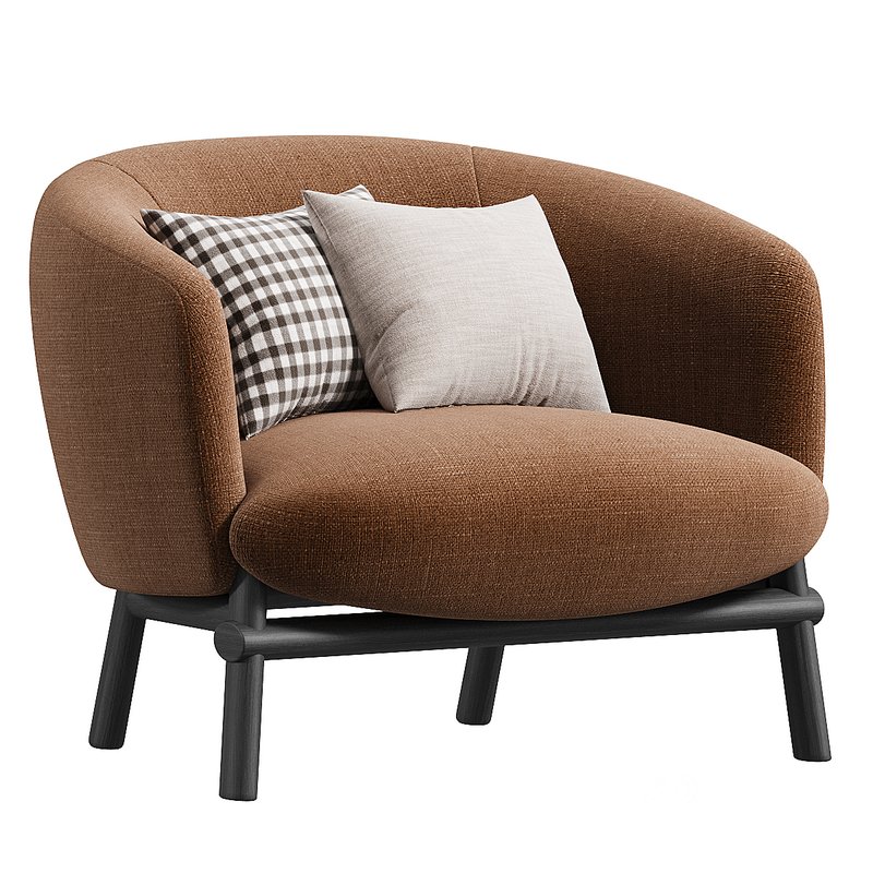 LIVRE Armchair By Gallotti Radice Image 1