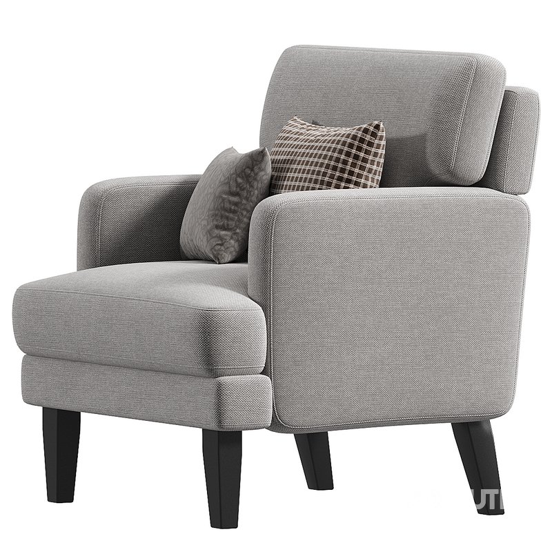 Hovik Upholstered Armchair Image 2