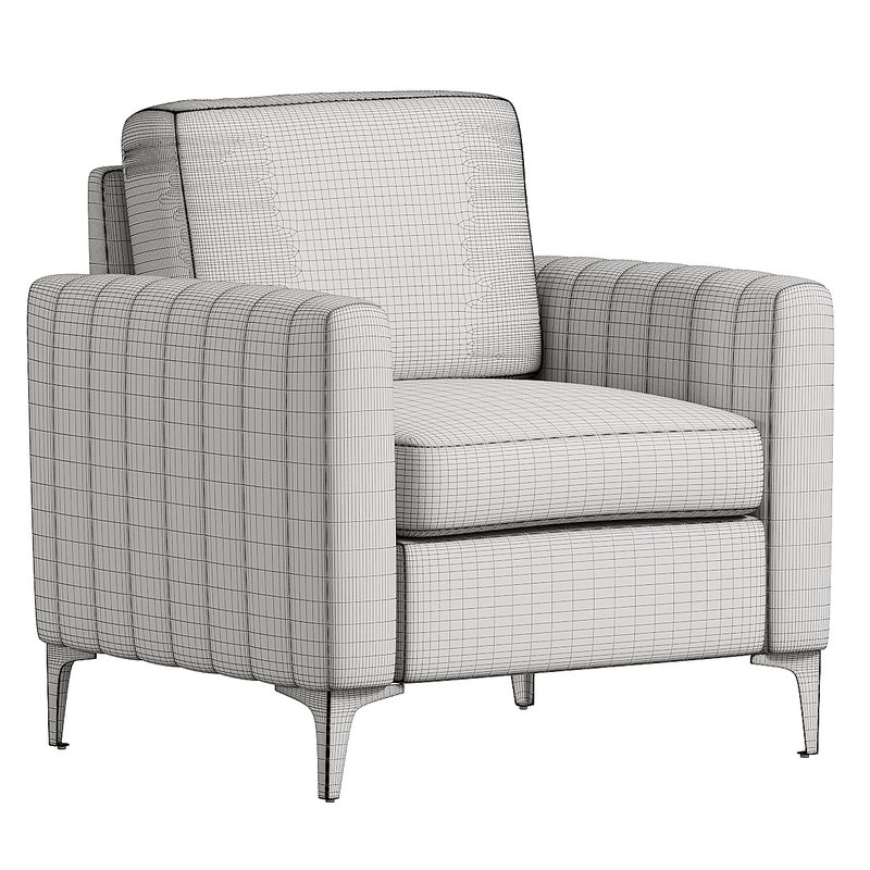 Montay Upholstered Armchair Image 4