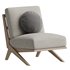 PALM SPRINGS Fabric Armchair - Thumbnail 1