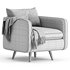 KAYA SWIVEL CHAIR - Thumbnail 3