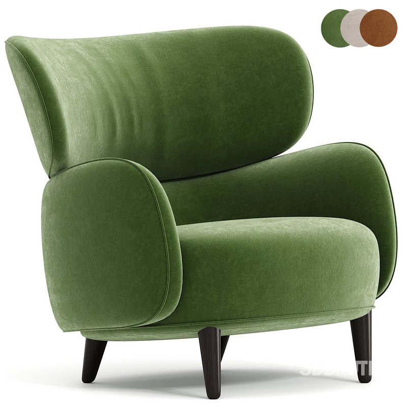 Natuzzi Blossom Armchair Image 3