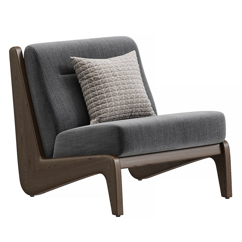 Fletcher Outdoor Armless Chair Natural Image 4