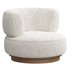 Roma Occasional Chair in Boucle - Thumbnail 1