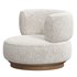 Roma Occasional Chair in Boucle - Thumbnail 3