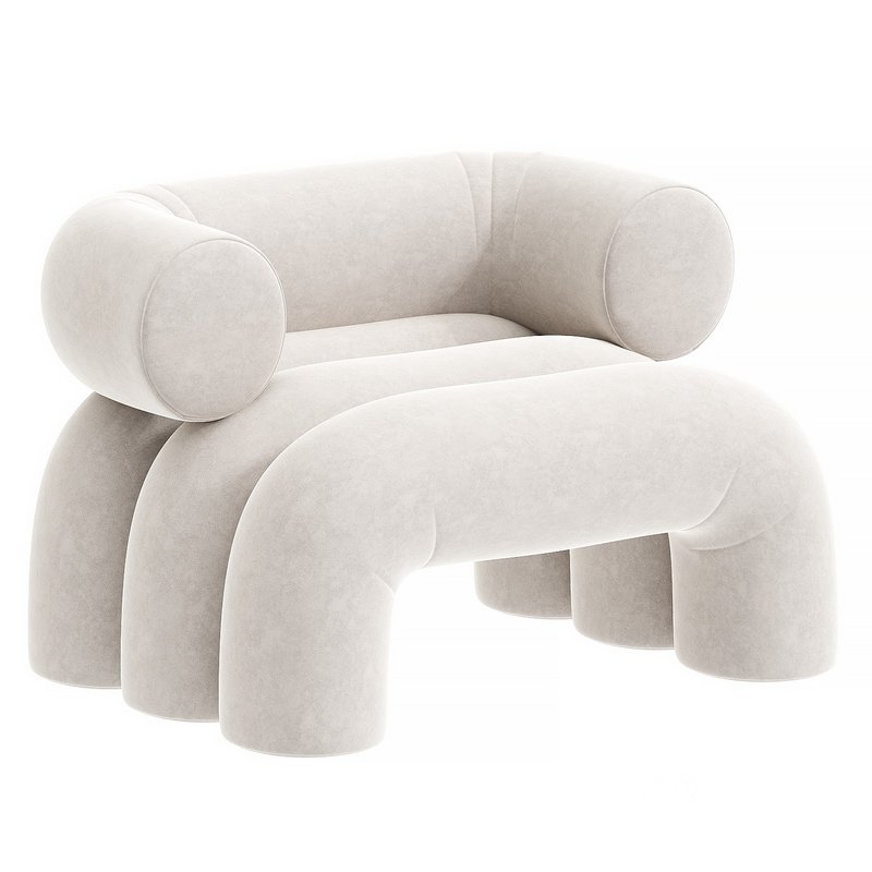 Pearl Aurora Armchair by Nelson Araujo Image 1