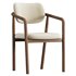 Natural Beige Dining Chair - Thumbnail 1