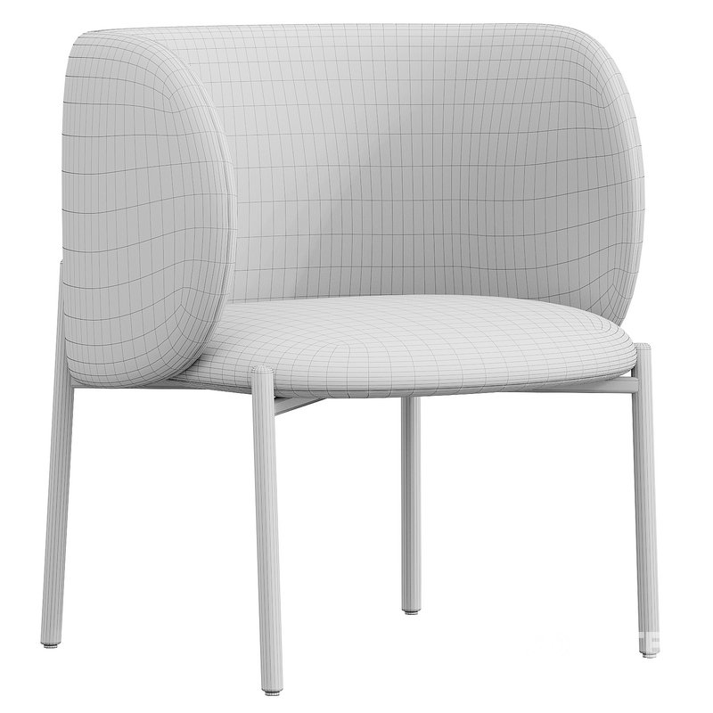 MOGI Imitation leather easy chair By TEULAT Image 4