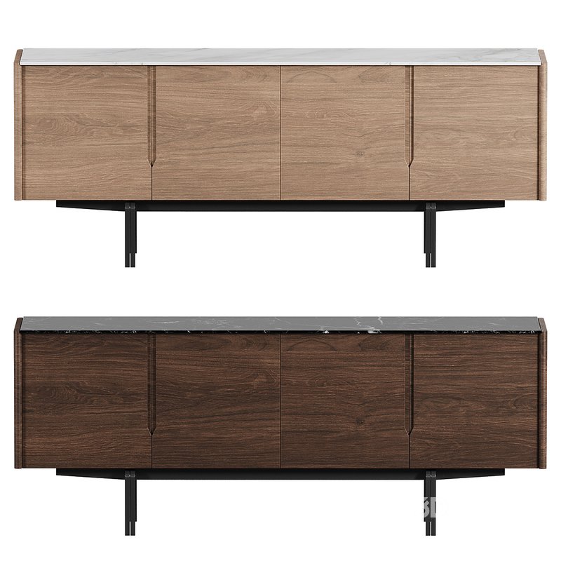 PANAMA Sideboard Wooden sideboard with doors By Wewood Image 2