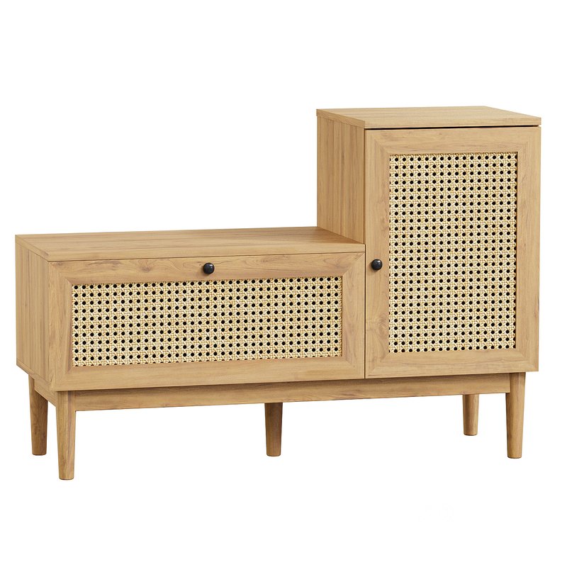 Shoe rack Roshal Wood Image 1