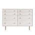 Modernist Wood & Lacquer 8-Drawer Dresser - Thumbnail 3