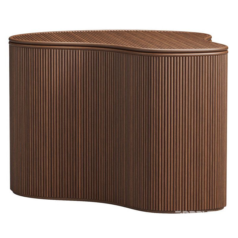 Farmhouse coffee table LIVING Isola Storage Image 2