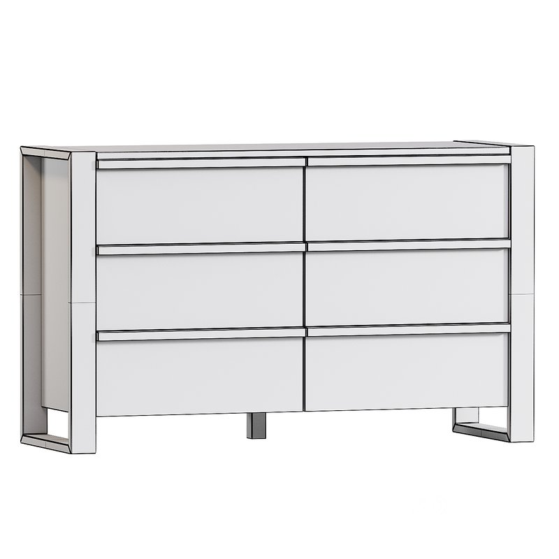 Gemini Kids Wide Dresser and Nightstand by Crate and Barrel Image 3