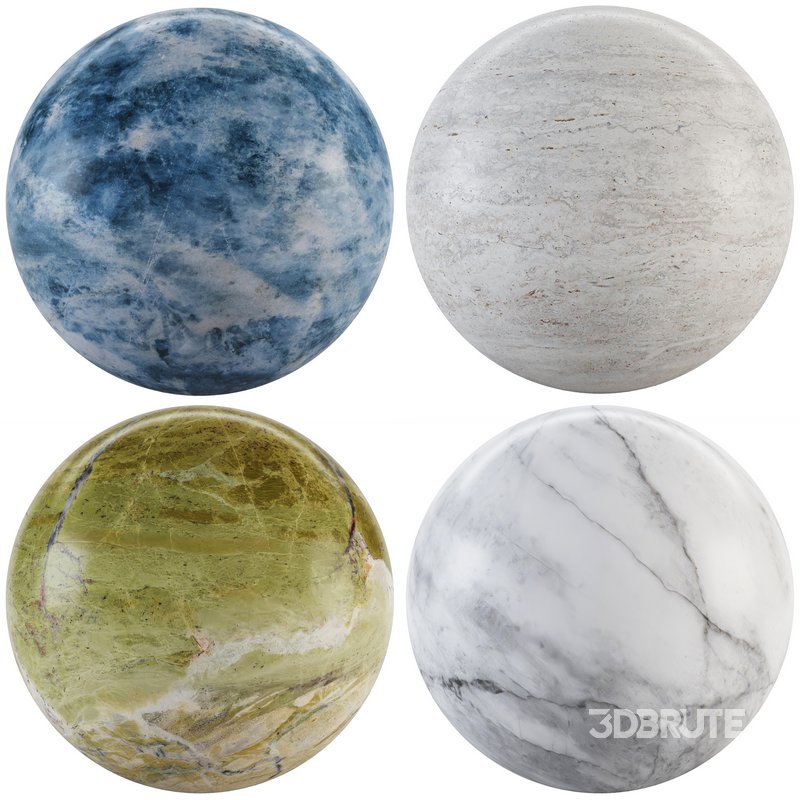 Marble 109 (Travertine,Green Heaven,stone) Image 1