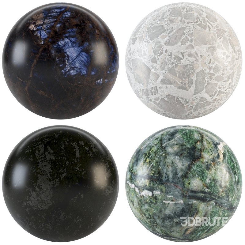 Marble 107 (Borrasca,Aqua Limo,Aurelia,terrazzo,jules) Image 1