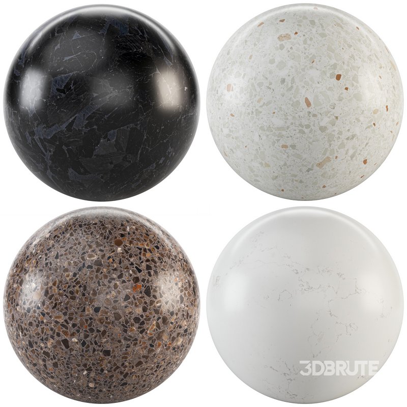 Marble 111 (Terrazzo happy,Super Classic,Solo Black,Choco) Image 2