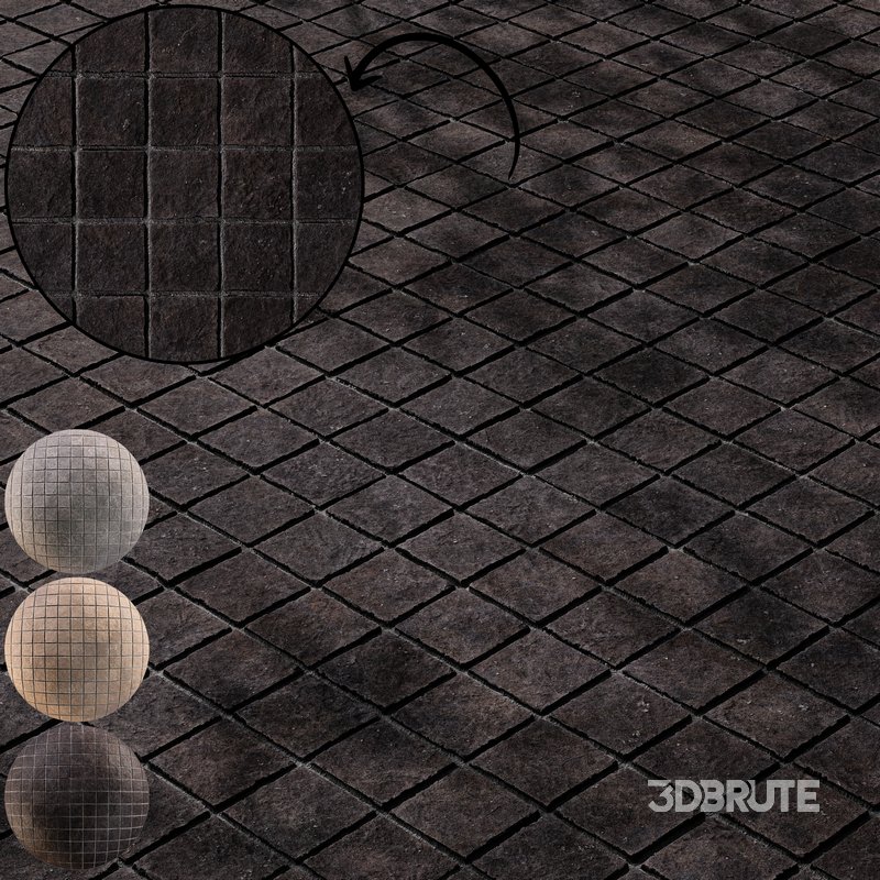 Stone Paving 01 (Seamless) Image 1