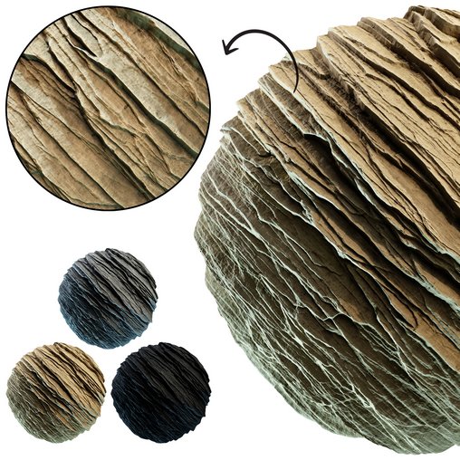 Rock Cliff 08 (Seamless)
