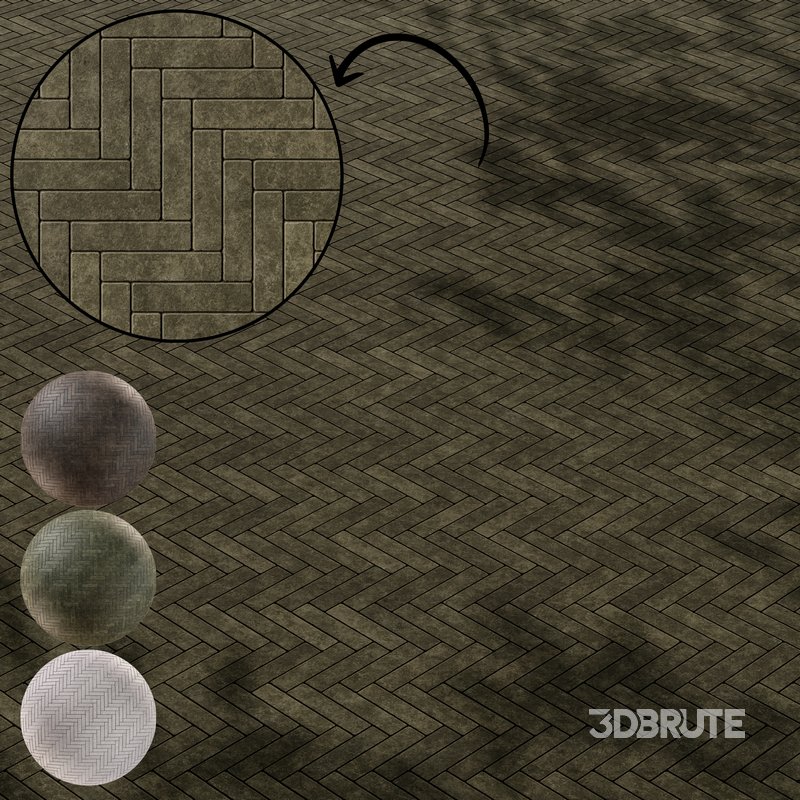 Stone Paving 10 (Seamless) Image 1