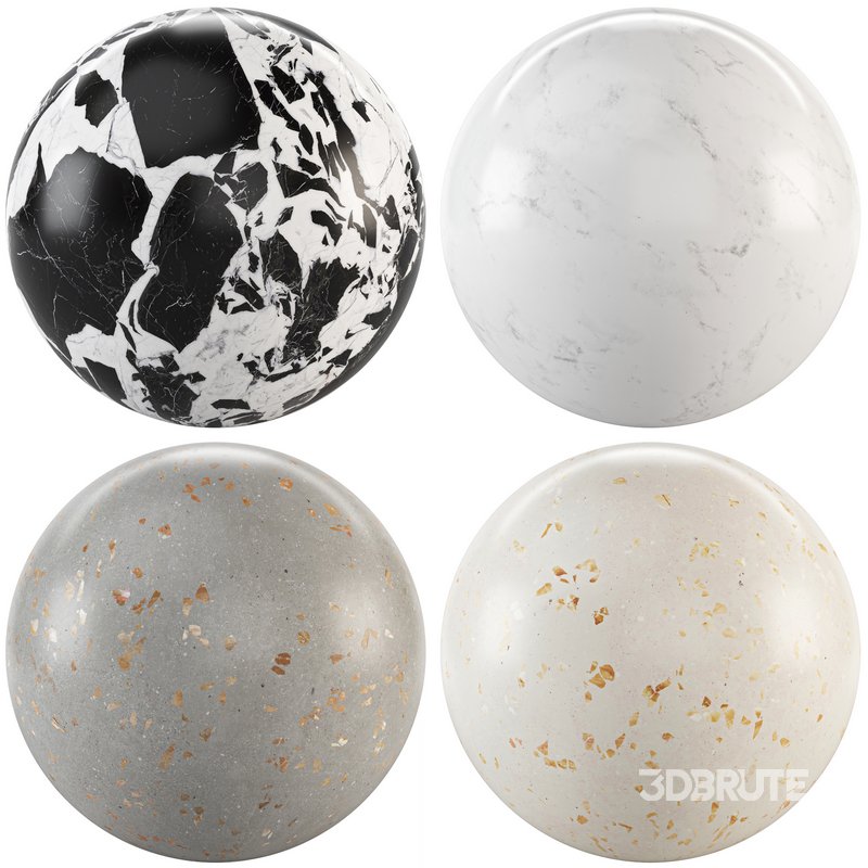 Marble 117 (Terrazzo,Carrara,Supreme,Stone) Image 1