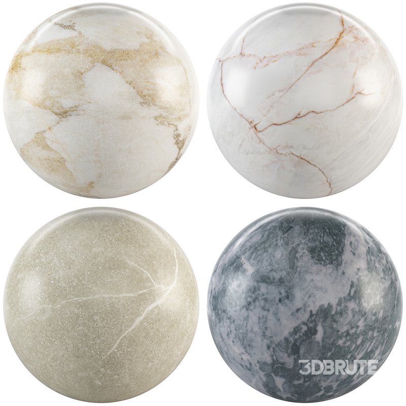Marble 116 (Dahlia,Melange,Soap,Steel Mountain,Ibon) Image 1