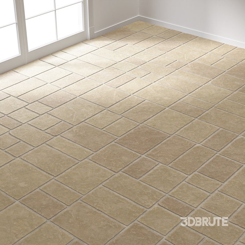 Stone Paving 09 (Seamless) Image 3