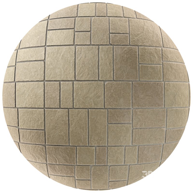 Stone Paving 09 (Seamless) Image 4