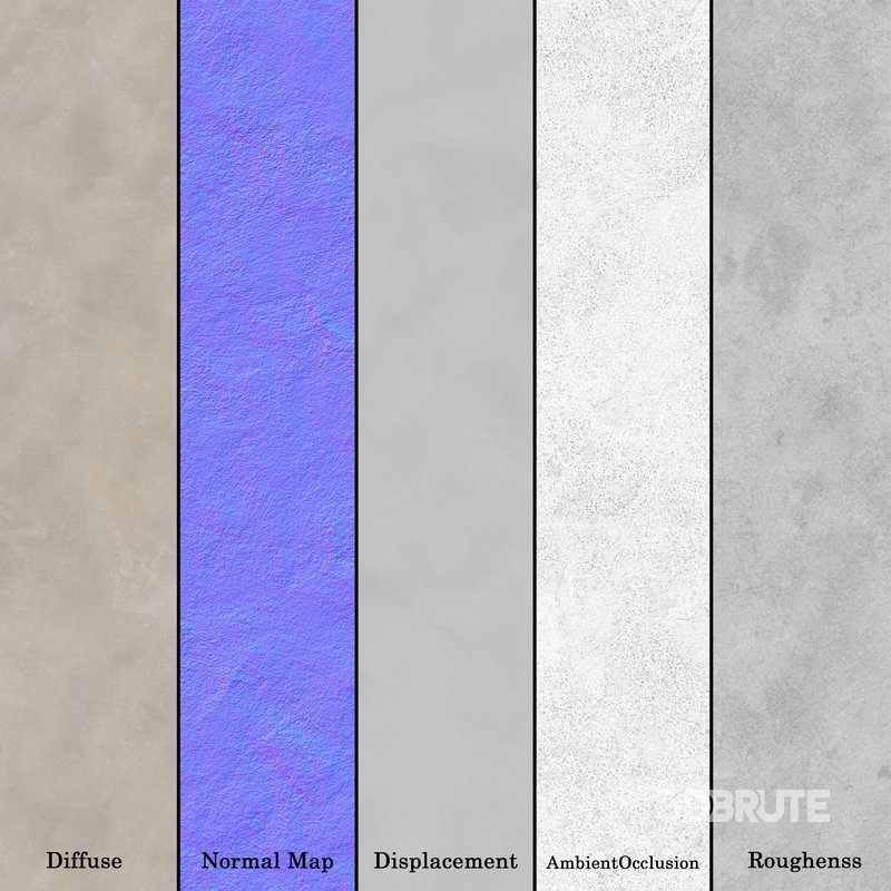 Plaster 03 (Seamless) Image 5