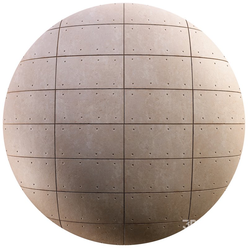 Concrete Plate Wall 01 (Seamless) Image 6