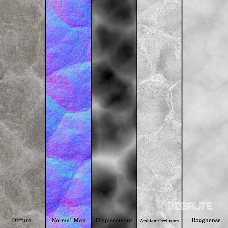 Rock Cliff 02 (Seamless) Image 4