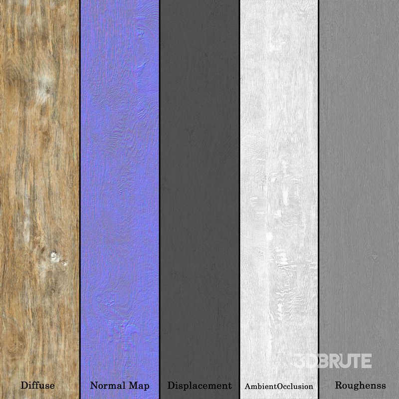 Wood 012 (Seamless) Image 7