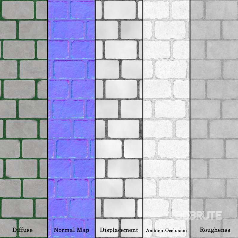 Stone Paving 04 (Seamless) Image 7