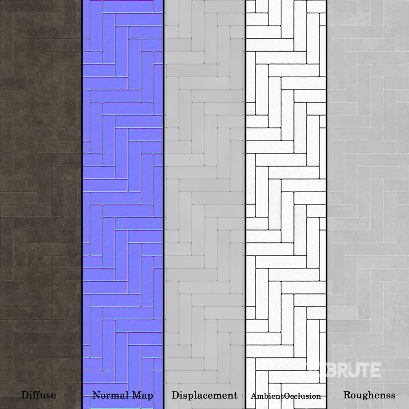 Stone Paving 10 (Seamless) Image 6