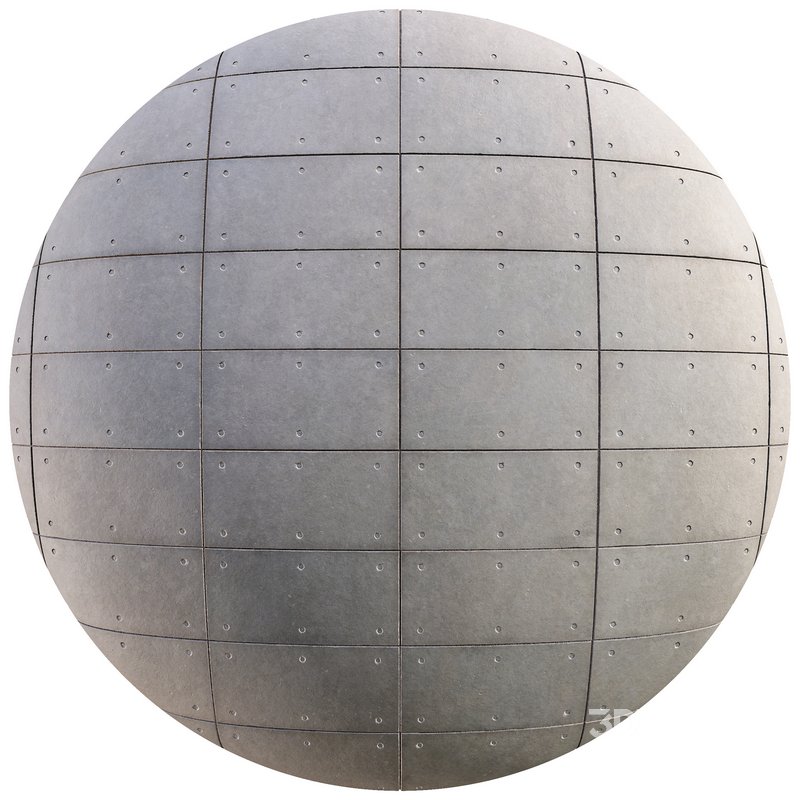 Concrete Plate Wall 04 (Seamless) Image 6
