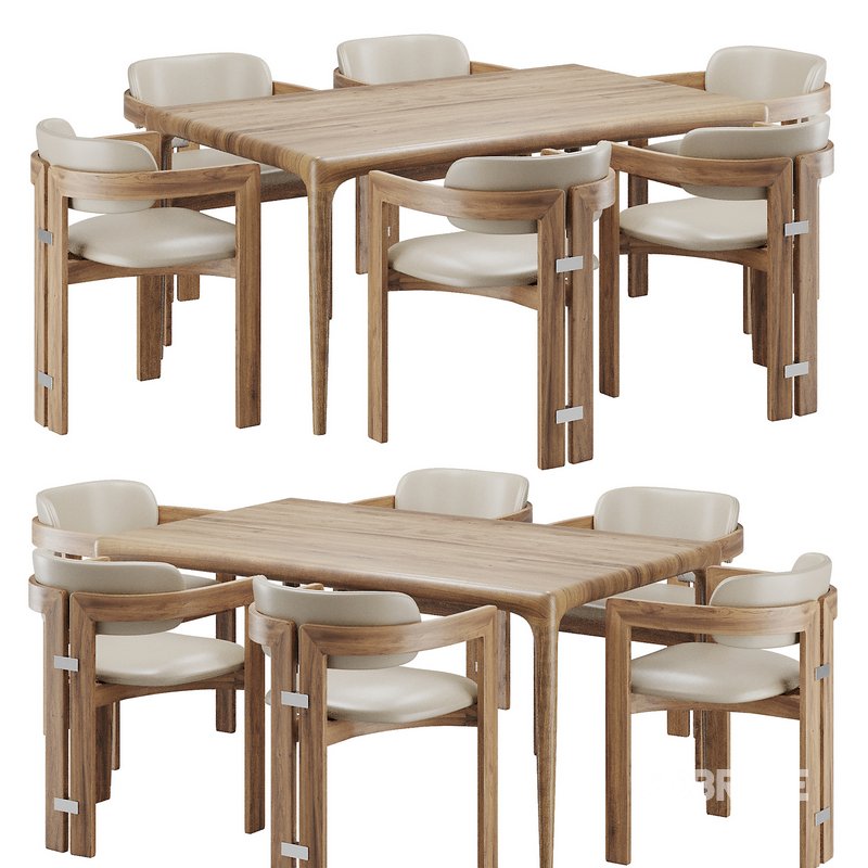 Dinning chair and table91 Image 1