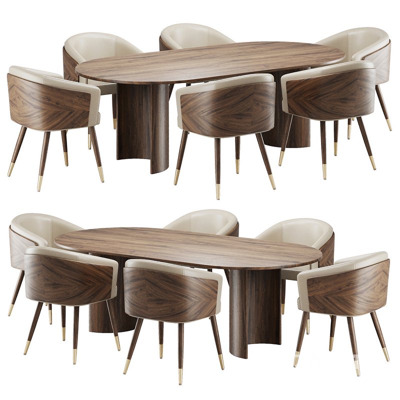 Dinning chair and table90 Image 1