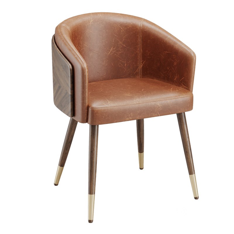 Reeva Upholstered Armchair Image 7