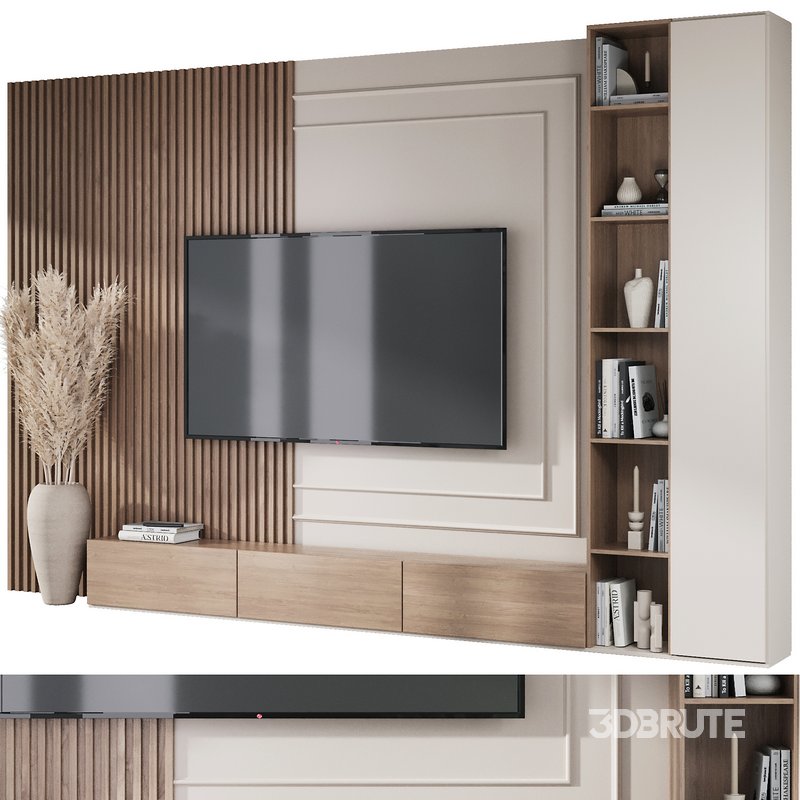 TV wall decor set11 Image 1